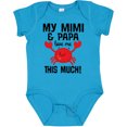 thumbnail image 3 of Inktastic Mimi and Papa Love Me Crab Boys or Girls Baby Bodysuit, 3 of 5