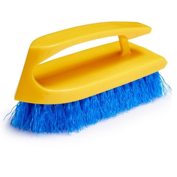 Scrub Brush Iron Hndl 6"
