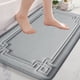 thumbnail image 5 of Bathroom Water Absorbent Door Mat Dry Entry Mat For Shower Room Solid Color Non Slip Rug For Toilet Entrance, 5 of 6