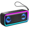 thumbnail image 1 of Parlante Bluetooth Portátil IKT con Luces, Estéreo Potente de 30W, 1 of 9