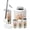 Color 2, variant on Bathroom Accessory Set 6 Piece Serene Meadow Wildflowers River Golden Hour Light Trash can, Toothbrush Holder, Toothbrush Cup, Soap Dispenser, Soap Dish, Toilet Brush Holder