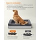 thumbnail image 3 of Cama Ortopédica para Perros, Sofá, Cama para Mascotas, Funda Extraíble y Lavable, 106 x 80 x 20 cm, Gris Oscuro MPGW077G01, 3 of 5