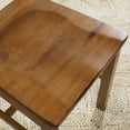 thumbnail image 2 of Walker Edison Traditional Wood Dining Chair, Set of 2, Antique Brown, 2 of 11