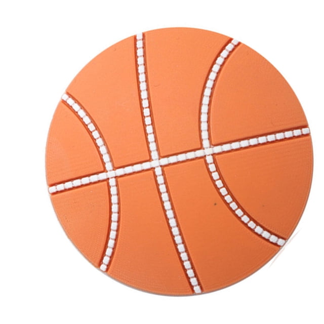 4pcs Mute Door Rear Wall Crash Waterproof proof cushion Anti-Collision Adhesive Pad Basketball Style 5cm