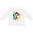 thumbnail image 3 of Inktastic Mardi Gras Girl Girls Long Sleeve Toddler T-Shirt, 3 of 5