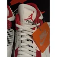 thumbnail image 5 of Ni - ke Mens Ni - ke Air Jordan 4 Retro Fire Red 2020 Sneakers DC7770-160 Size 12 NWB, 5 of 5