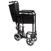 PCP Adjustable Transport Chair, Black,