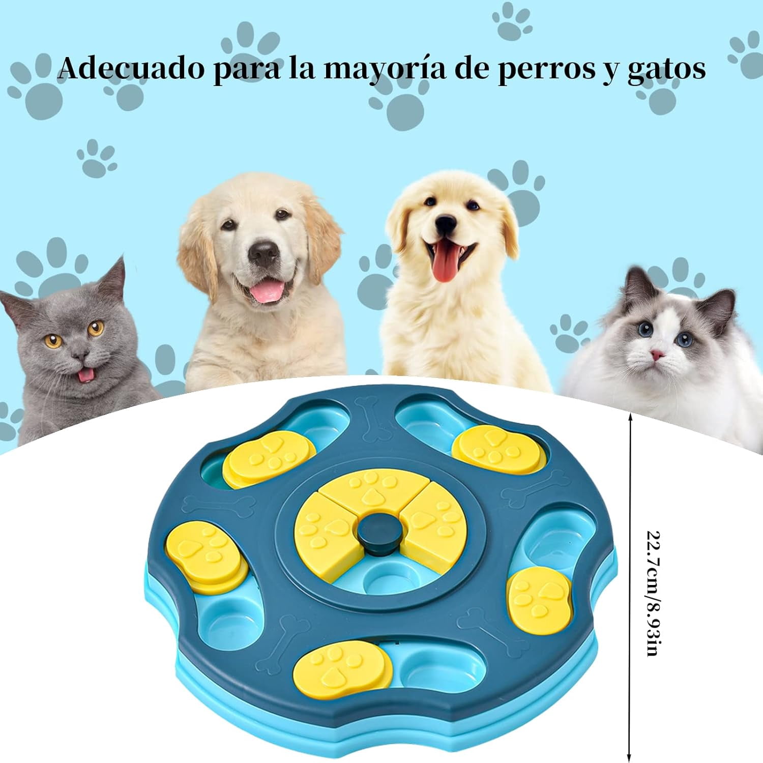 Puzzle Toys for Dogs, Interactive Feeding Training Toys, Slow Feeding Games, Puzzle Snack Toy
