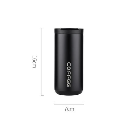 

With Lid Thermal Drinking Bottle Cup Creative Leak Proof Insulated Vacuum Flask Stainless Steel Coffee Mugs Wholesale Drinkware