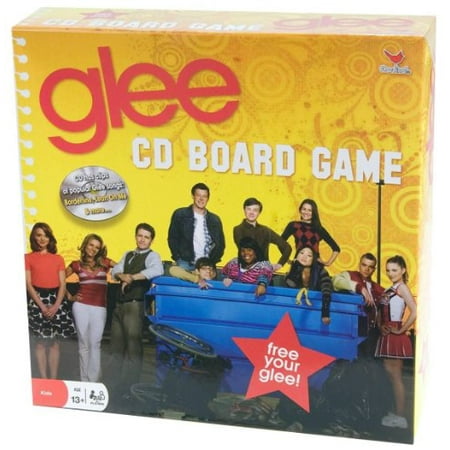 Cardinal Glee CD Board Game with Songs & Clips from the TV Show
