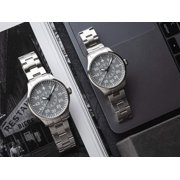 Laco Aachen Grau 42 Automatic / Metal Bracelet | Gray Dial