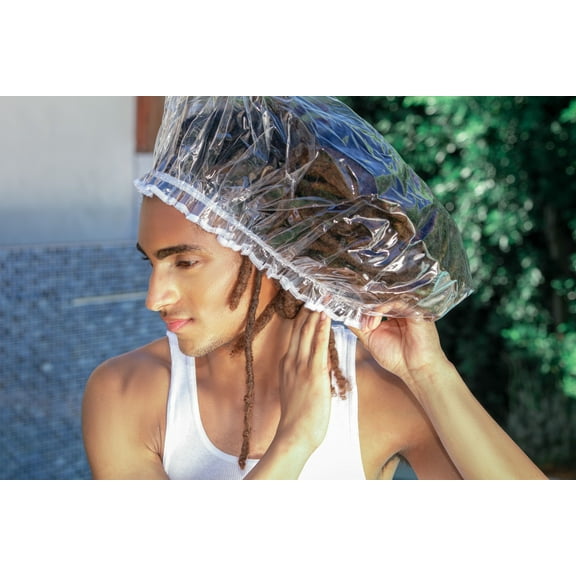 SuperCrownz Shower Cap Contains Larger Hairstyles, Braids, Dreadlocks, Afros, or Rollers