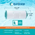 thumbnail image 3 of Hurricane 4 Pack HF5H502-01 Advanced Pool and Spa Filter Cartridge Replacement, 3 of 8