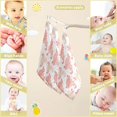 thumbnail image 3 of SKYSONIC 5 PCS Cute Kawaii Axolotl Baby Muslin Washcloths, Pink Amphibian Face Towel Burp Cloths Ultrasoft Absorbent Cotton Bath Wipes Towels for Newborn Boys Girls, 3 of 7