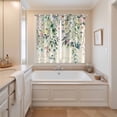 thumbnail image 3 of Curtains 84 Inches Long 2 Panels, Eucalyptus Leaves Grommets Window Treatment Curtain, Farmhouse Sage Green Leaf Floral Plants Thermal Curtains Drapes for Living Room/Bathroom, 3 of 9