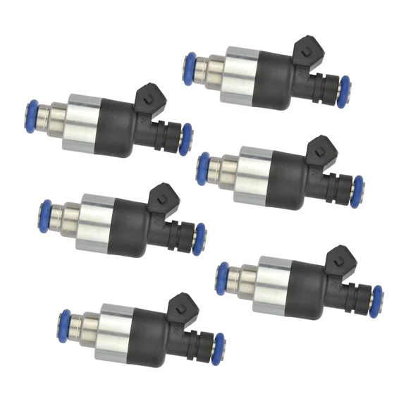 Fuel Injectors for 1993-1995 Buick Cadillac Chevrolet Daewoo Oldsmobile Pontiac (6-Pack) 3.8L 4.9L 4.3L 3.4L 2.2L 2.0L, Replace # FJ93, 17090571
