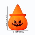 thumbnail image 5 of Tryvkinvive Halloween Pumpkin Decorations, Pumpkin Light with Witch Hat, Light Up Pumpkin Decorations Set of 4,Halloween Decorations Indoor for Tabletop Mantel Party Home Decor, 5 of 8