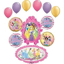 Disney Princess Birthday Party Supplies 12 pc Balloon Bouquet Decorations