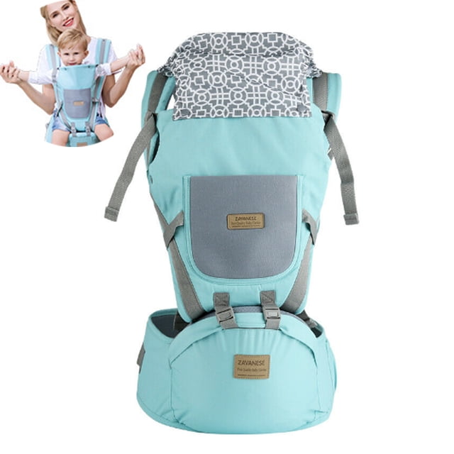 Mochila Porta Bebé Ergonómica con Asiento Cadera/Puro Algodón Ligera y Transpirable/Multiposición: Dorsal, Ventral, Ajustable para Recién Nacidos y Niños Pequeños de 3 a 48 Meses (3,5 a 20 kg) Namotu LL-0140