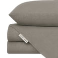 thumbnail image 1 of TESSO HOME Juego de Sábanas de Camiseta Frescas Tipo Algodón Suave Hipoalergénicas (Incluye Sábana Plana, Sábana de Cajón y Fundas de Almohada), 1 of 8