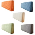thumbnail image 3 of Cateissary Funda de cabecera de poliéster suave en tejido elástico, funda antipelusas para cabecera de cama, funda elástica Juegos de cama verde 120cm de altura 50-60cm, 3 of 6