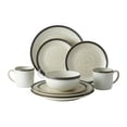 thumbnail image 5 of Mikasa Lara 16-Piece Dinnerware Set, Contemporary Stoneware Plates, Bowls & Mugs - Glossy Tableware for Everyday Dining, Family Meals & Holiday Gatherings - Dishwasher Safe, 5 of 8
