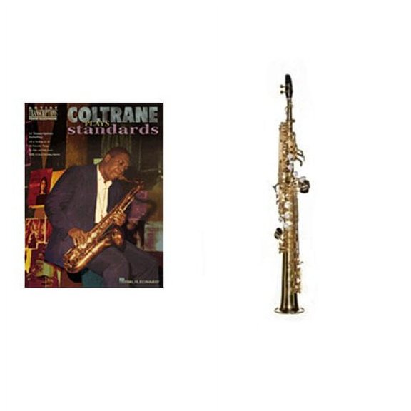 Coltrane Standards Soprano Sax Play Along Pack- John Coltrane Standards Book & Soprano Sax w/Case, Accessories & Warranty