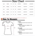 thumbnail image 2 of Camisas Para Mujer Camiseta Estampada de Moda Blusa de Manga 3/4 de Longitud Media Cuello Redondo Tops Casuales Odeerbi ODB128955, 2 of 5