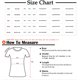 thumbnail image 3 of Moda mujer camiseta estampada de longitud media 3/4 mangas blusa cuello redondo casual tops Fridja  fjkfkj185, 3 of 5