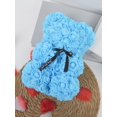 thumbnail image 2 of 1pc Artificial Rose Bear, Romantic And Cute Teddy Bear Made Of Foam Roses For Women, As Birthday, Mother's Day Or Other Occasions Gift (without Gift B, 2 of 4