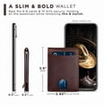 thumbnail image 4 of SYMMEXA Unisex Modern Card Wallets, Multicolor, 4 of 7