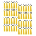thumbnail image 4 of Kokiya 48 Pieces Cheerleader Name Tag Cheer Pom Tags for Sports Team Cheer Yellow, 4 of 9