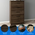 thumbnail image 5 of Mainstays Ardent 5 Drawer Dresser, Dark Walnut, 5 of 18