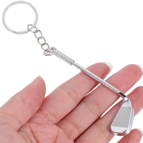 YOSADIER 6-Pack Keychains Alloy Keyrings for Golf Fans Daily Use Accessories