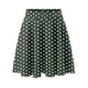 thumbnail image 1 of Minifalda clásica con cintura elástica para mujer: falda elegante y casual de corte A, 95 % poliéster, tallas reales, para todas las estaciones - S-XXL, 1 of 6