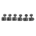 thumbnail image 3 of 6Pcs String Tuning Key Retro Style Metal Delicate Tuning Pegs Replacement for Electric Guitar Black, 3 of 4