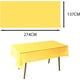 thumbnail image 2 of Manteles Desechables,Manteles Impermeables Cubierta De Mesa Amarilla Protección De Fiesta Decoración De Mesa Rectangular 137 * 274 Cm para, 2 of 3