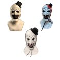 thumbnail image 3 of Clown Mask Evil Bloody Mouth Clown Mask With Black Hat Scary Killer Joker Mask Halloween Cosplay Costume Party Props, 3 of 5
