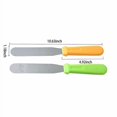 thumbnail image 1 of Cheese Spatula Steel Sandwich Handheld Butter Spreader Breakfast Accessories Cream Scraper Home Kitchen Decoration Tools Green Handle, 1 of 1