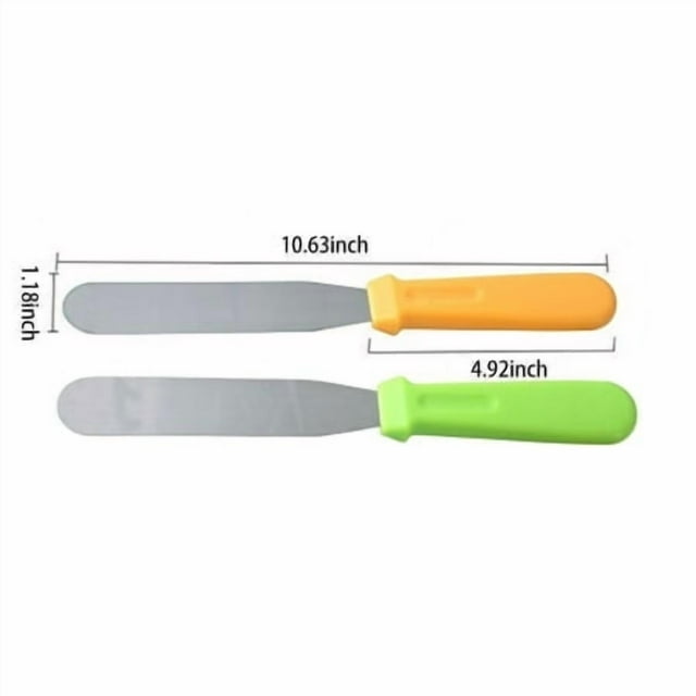 Cheese Spatula Steel Sandwich Handheld Butter Spreader Breakfast Accessories Cream Scraper Home Kitchen Decoration Tools Green Handle