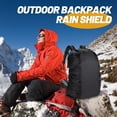 thumbnail image 2 of OULII 1 Set Black Polyester Rainproof Cover for 45L Backpacks and Outdoor Enthusiasts, 2 of 6