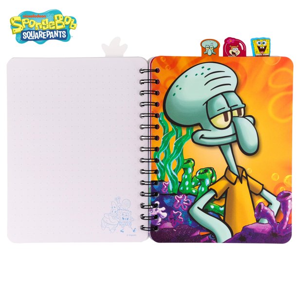 spongebob card binder Trading an assortment of stickers Free small binders