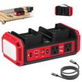 thumbnail image 1 of Inversor de energía Kzreect 350W Onda Sinusoidal Pura con Milwaukee 18V, 1 of 8