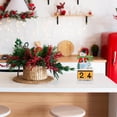 thumbnail image 6 of WHAMVOX  Decorations Xmas Countdown Calendar Perpetual Desk Elder Yellow, 6 of 8