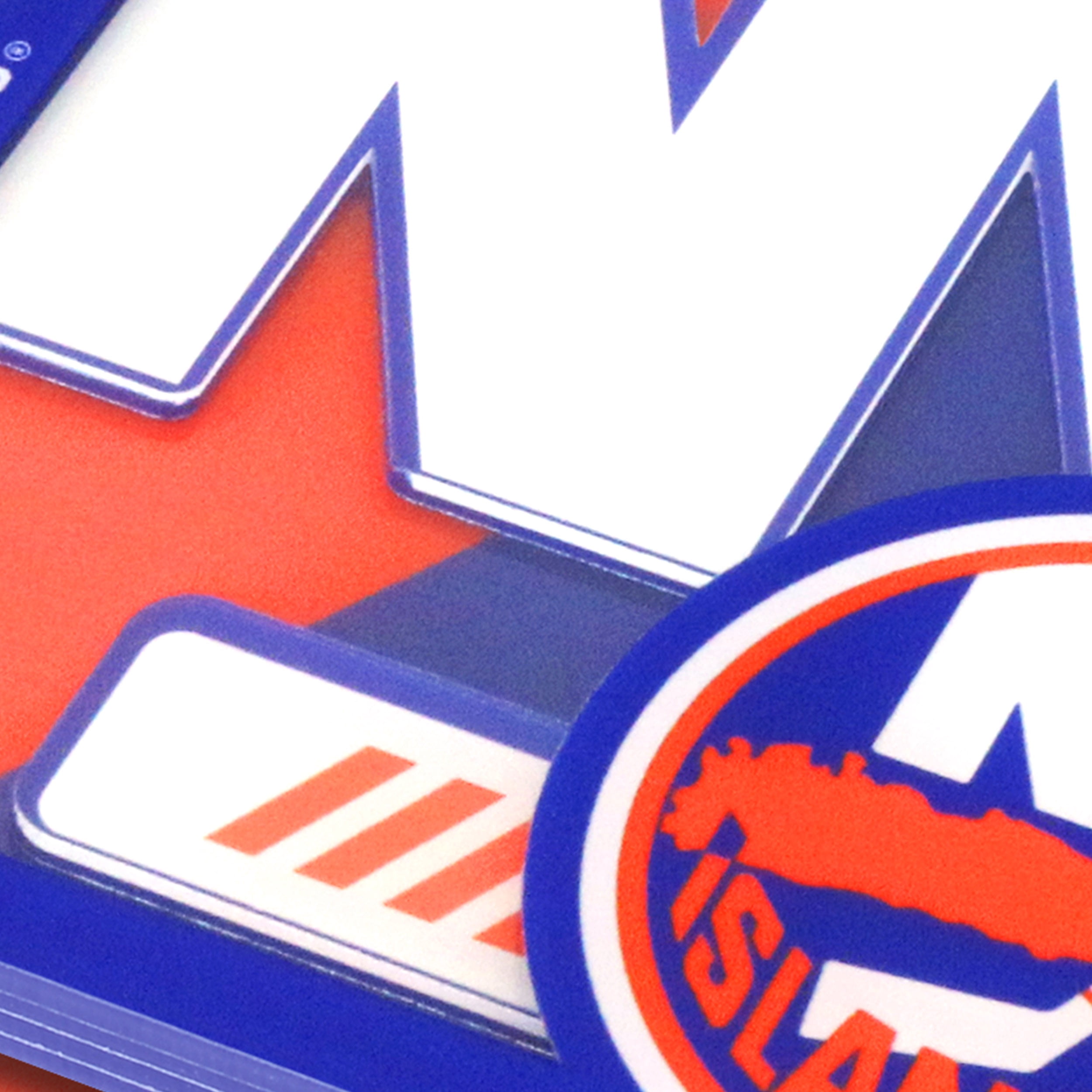 YouTheFan NHL New York Islanders 3D-LSC 3D Logo Series Coasters - Pack of 2