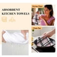 thumbnail image 6 of Pink Black Plaid Kitchen Towel Dish Cloths Set of 4, Microfiber Soft Kitchen Hand Towels, Farmhouse Pink Black Checkered Absorbent Quick Drying Dishcloths 18 x 28 Inches, 6 of 8