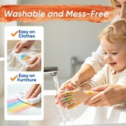 Finenolo 12 Colors Twist Crayons for Kids,Non Toxic Washable Crayons, Easy-Grip Silky Crayons, Gift for Boys and Girls, Art Supplies for Classroom School,3+