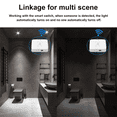 thumbnail image 4 of Tuya Zigbee Human Presence Detector with Holder Smart Human Body PIR Sensor MmWave Radar Microwave Motion Sensor Detect, 4 of 10