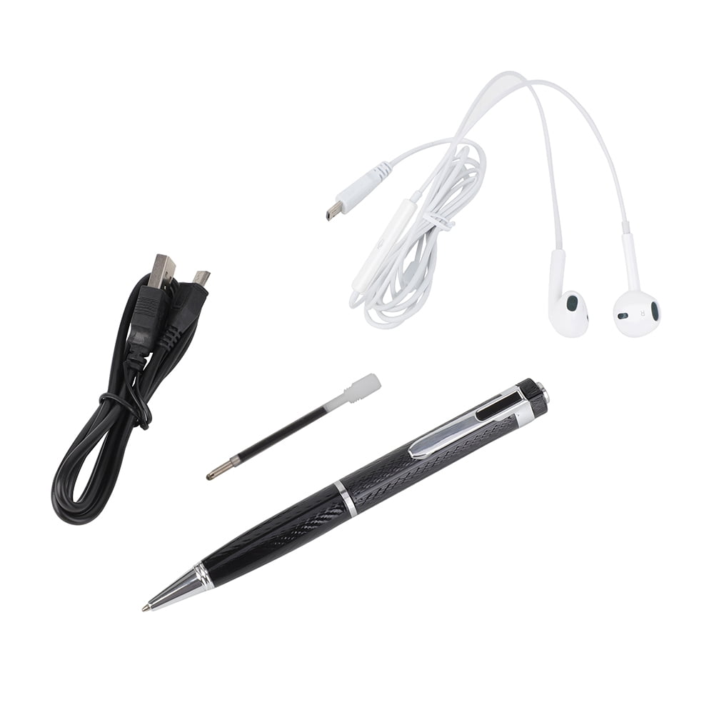 YouLoveIt 32GB Digital Voice Recorder Pen Voice Activated Recorder MP3 USB Playback Fit For Lecture Class Meeting Interview