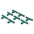 thumbnail image 1 of Garden Stake Adapter, Plant Stake Connector 8Pcs Tee Connector  for Furniture for Greenhouses, 1 of 8